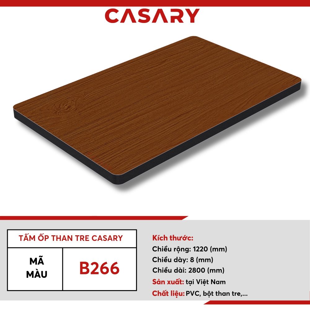 Tấm ốp than tre Casary màu B266