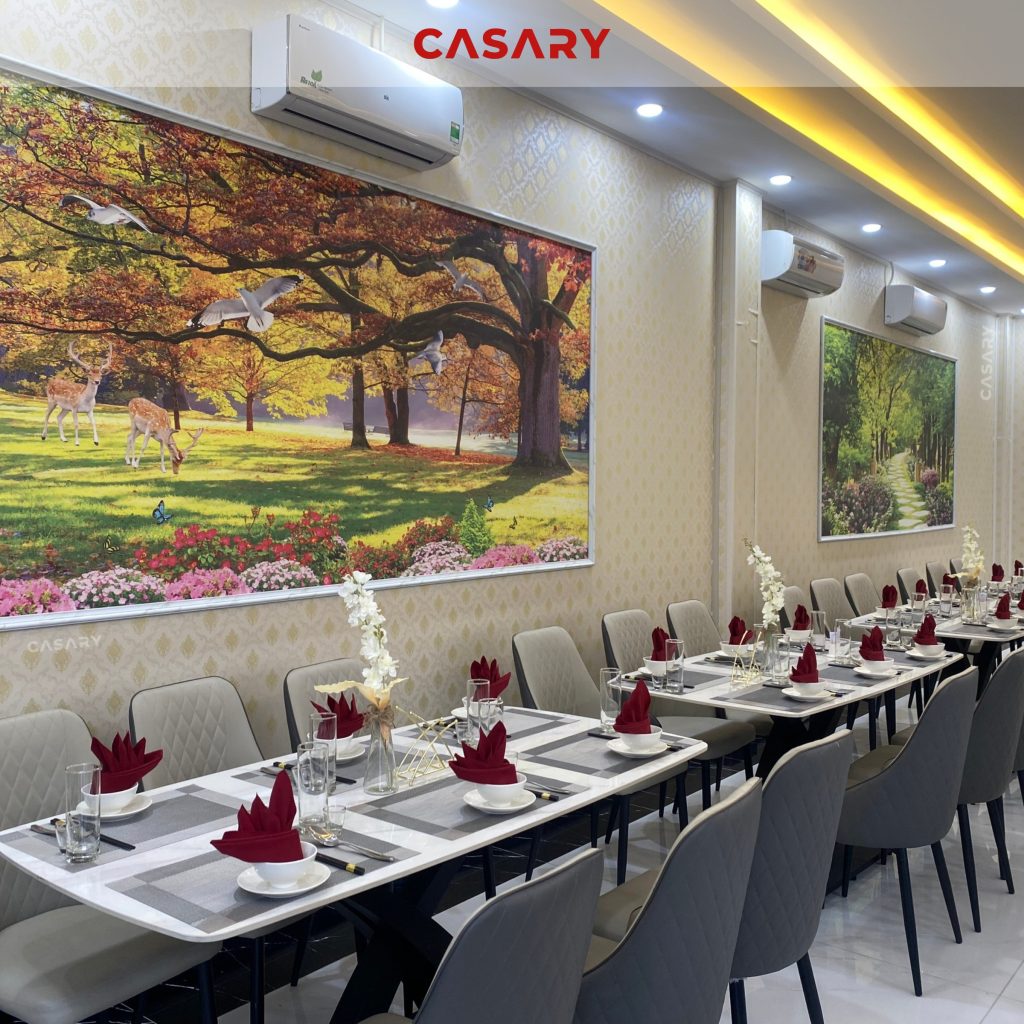 Tấm ốp than tre Casary màu A203 17 Công trình thực tế tấm ốp than tre Casary