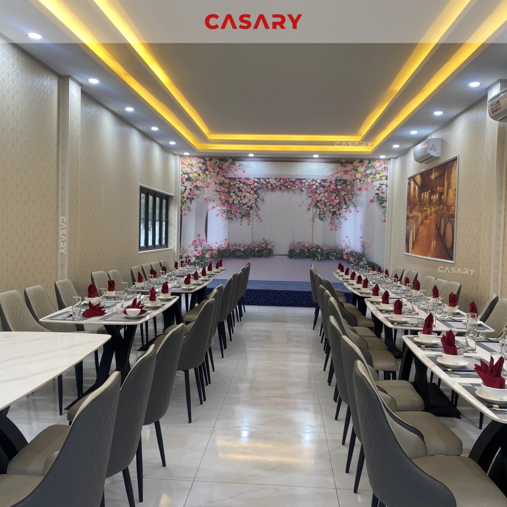 Tấm ốp than tre Casary màu A203 19 Công trình thực tế tấm ốp than tre Casary