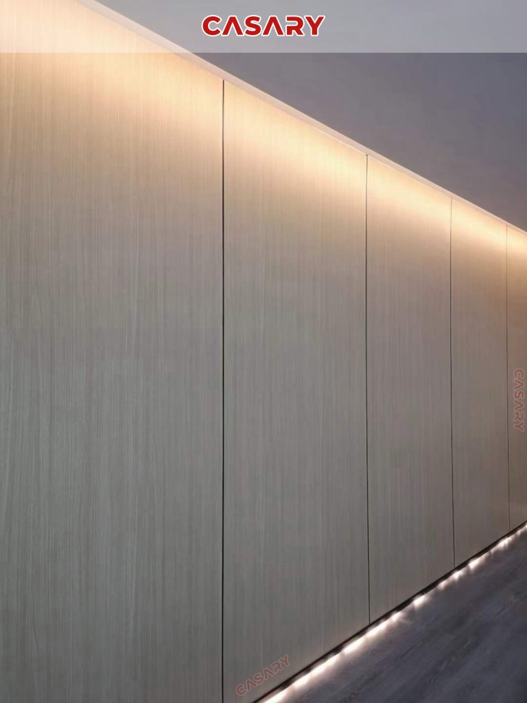 Công trình thực tế tấm ốp than tre Casary