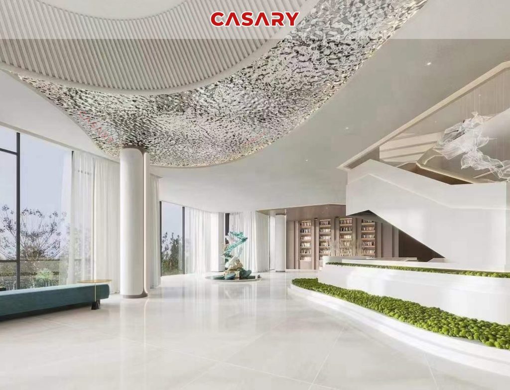 Tấm ốp than tre Casary màu B259 17 Công trình thực tế tấm ốp than tre Casary