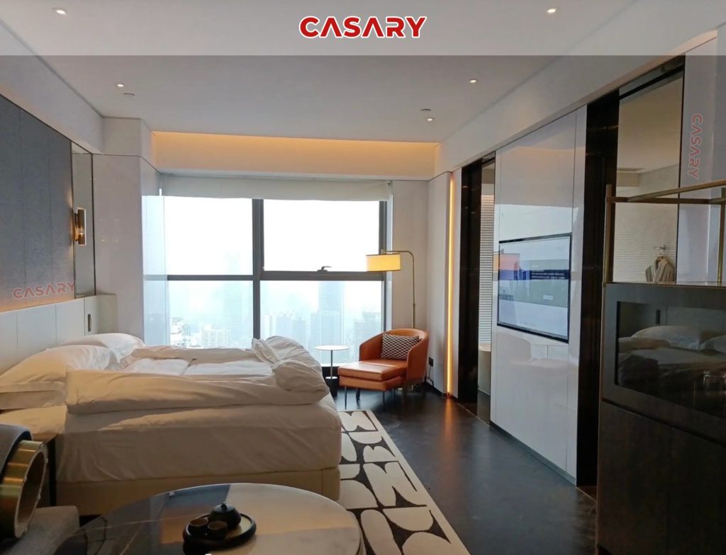 Công trình thực tế tấm ốp than tre Casary