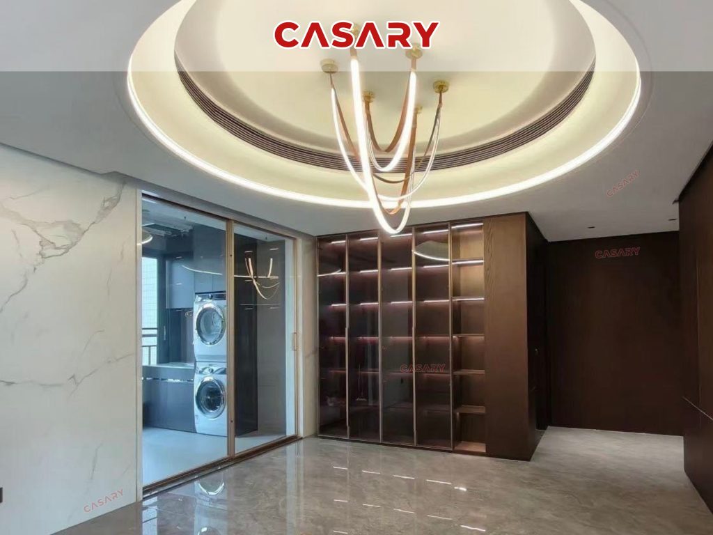 Tấm ốp than tre Casary màu PET-S608 17 Công trình thực tế tấm ốp than tre Casary