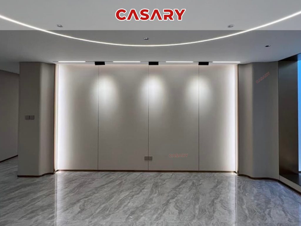 Tấm ốp than tre Casary màu PET-S609 19 Công trình thực tế tấm ốp than tre Casary