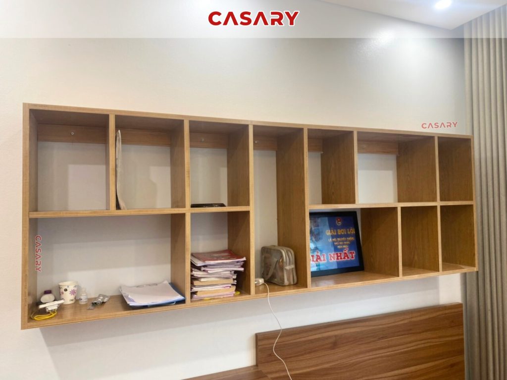 Công trình thực tế tấm ốp than tre Casary