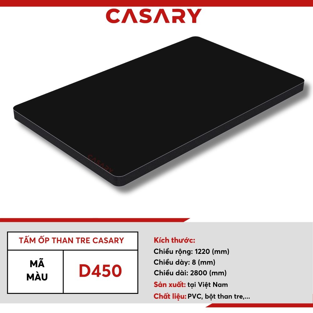 Tấm ốp than tre Casary màu D450