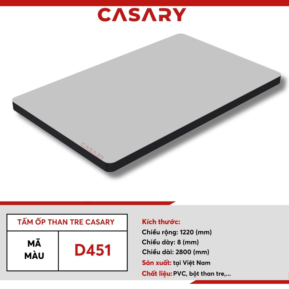 Tấm ốp than tre Casary màu D451