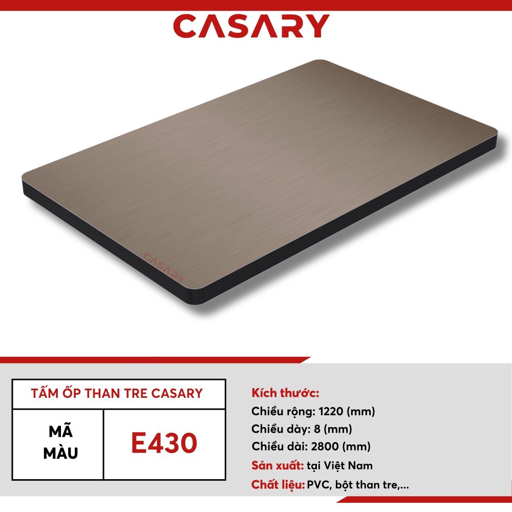 Tấm ốp than tre Casary màu E430