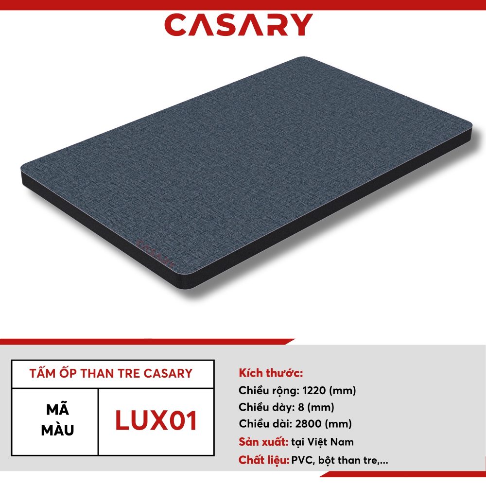 Tấm ốp than tre Casary màu Lux-01