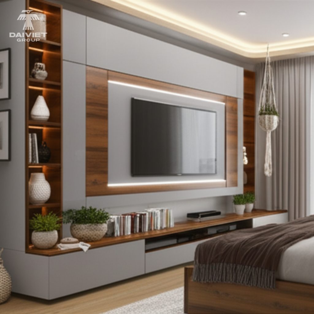 Công trình thực tế Kệ TV Casary