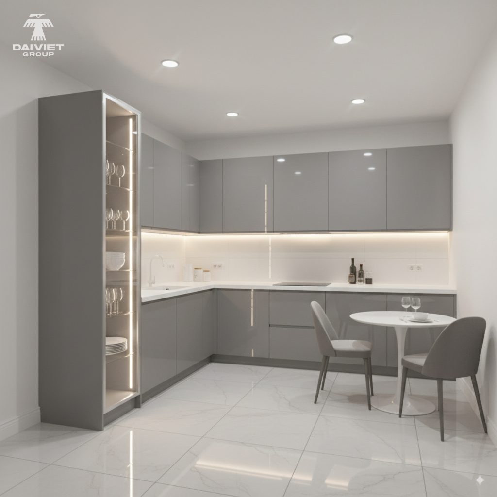 Công trình tủ bếp Casary