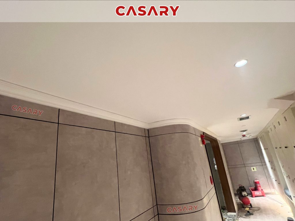 Tấm ốp than tre Casary màu A202 17 Công trình thực tế tấm ốp than tre Casary