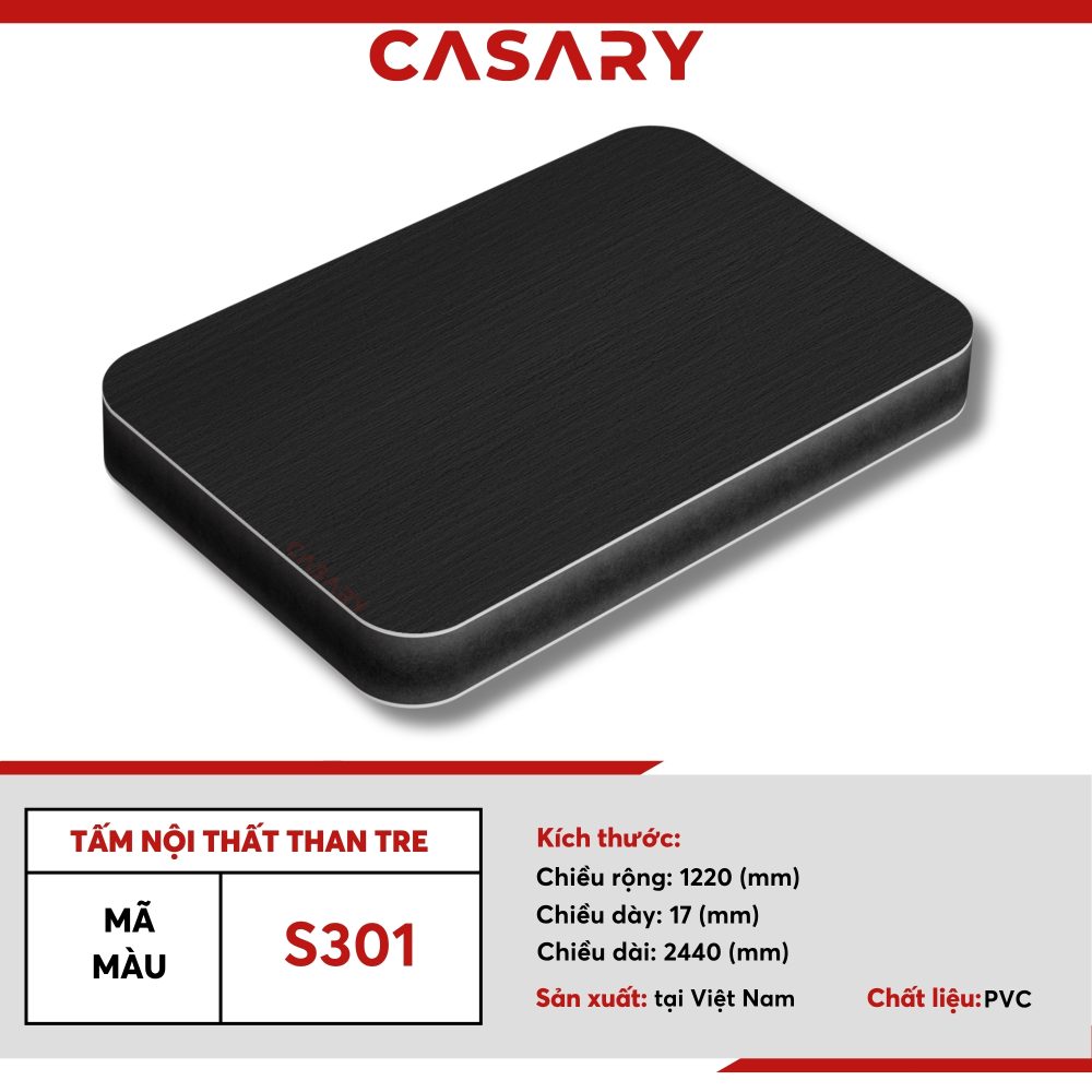 Tấm nội thất than tre Casary màu S301