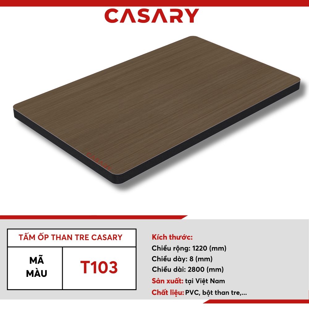 Tấm ốp than tre Casary màu T103