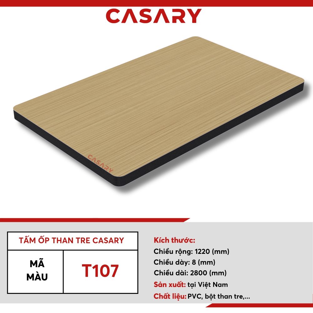 Tấm ốp than tre Casary màu T107