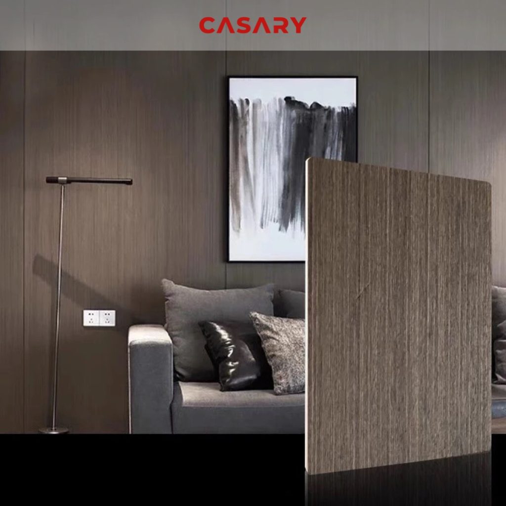 Tấm ốp than tre Casary màu E431 19 Công trình thực tế tấm ốp than tre Casary