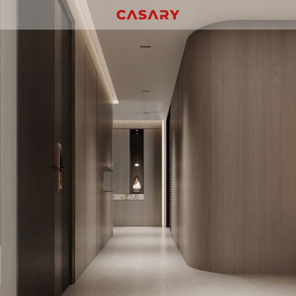 Tấm ốp than tre Casary màu E431 17 Công trình thực tế tấm ốp than tre Casary