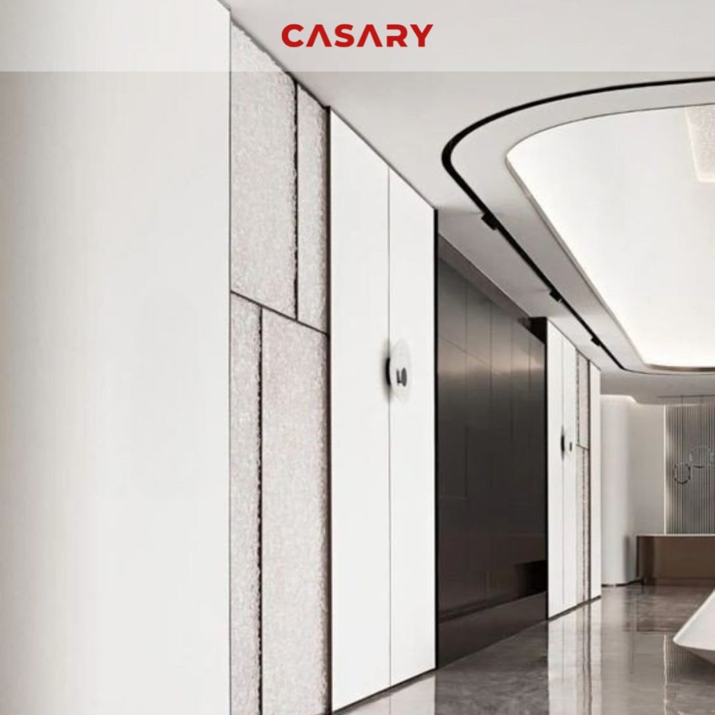 Tấm ốp than tre Casary màu E431 18 Công trình thực tế tấm ốp than tre Casary