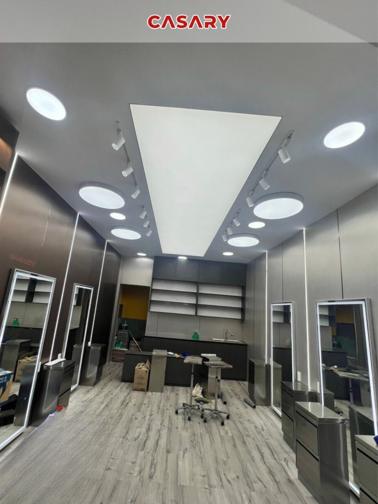 Tấm ốp than tre Casary màu B262 19 Công trình thực tế tấm ốp than tre Casary