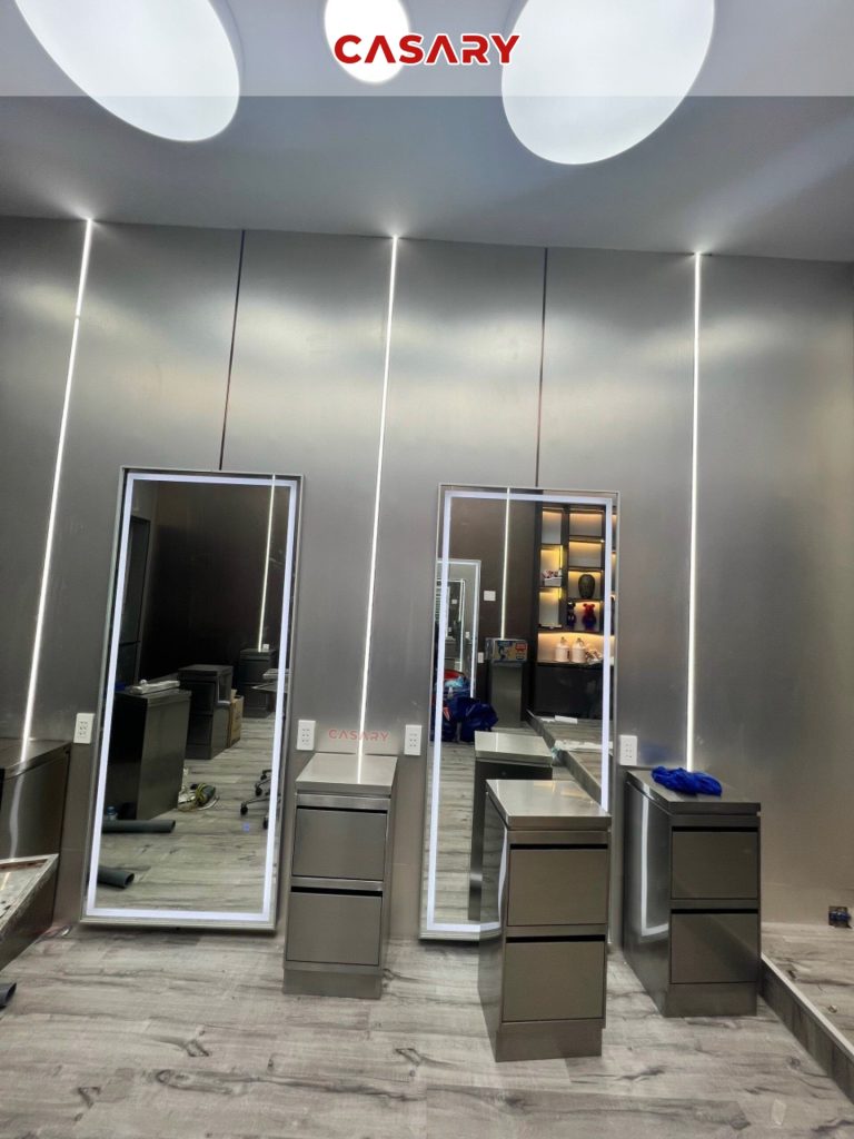 Tấm ốp than tre Casary màu B262 17 Công trình thực tế tấm ốp than tre Casary