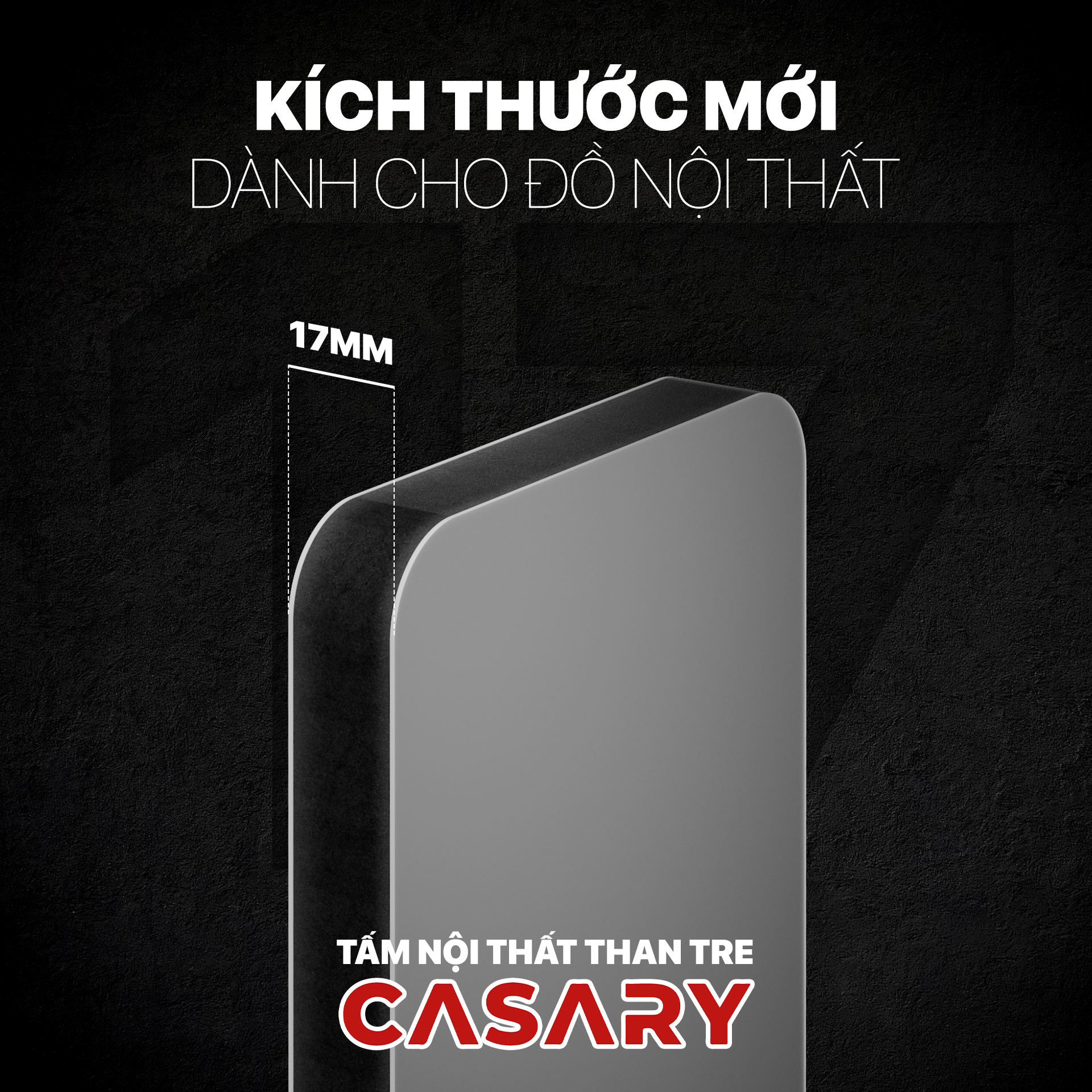 Báo giá tấm nội thất than tre 17mm Casary 2 17mm