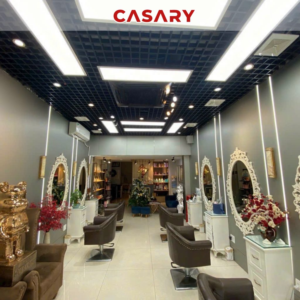 Công trình thưc tế tấm ốp than tre Casary