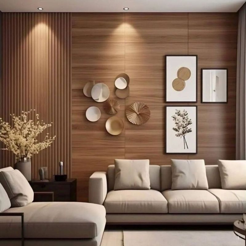 Phối màu theo nguyên tắc 60 – 30 – 10 giúp không gian cân đối