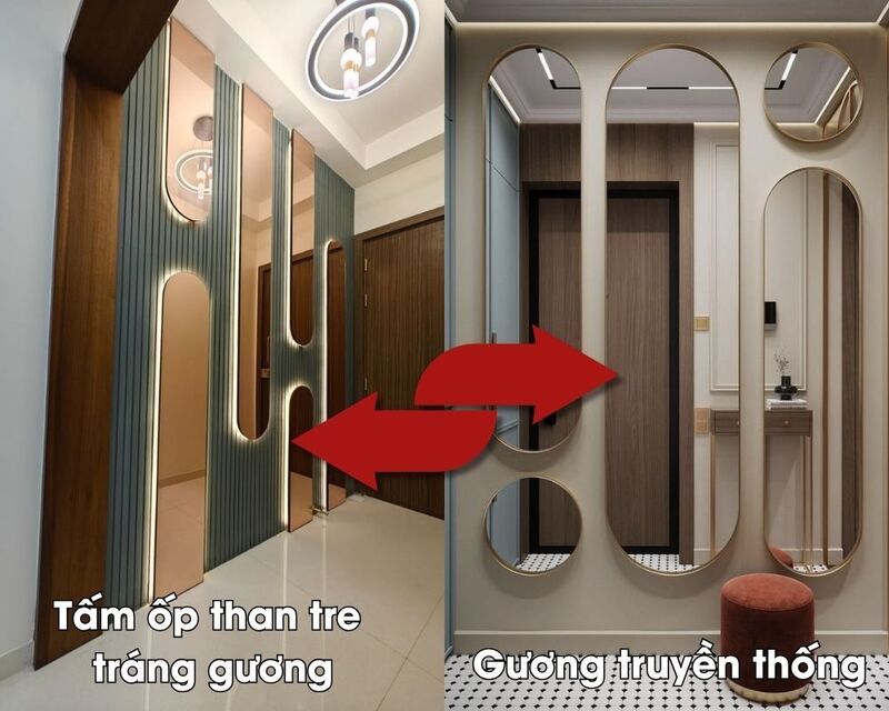 Thay thế hoàn hảo cho gương truyền thống
