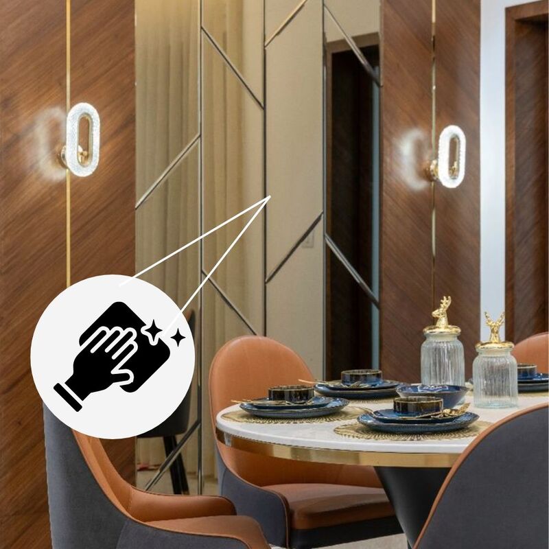 Bề mặt tấm than tre tráng gương trơn bóng, dễ dàng vệ sinh