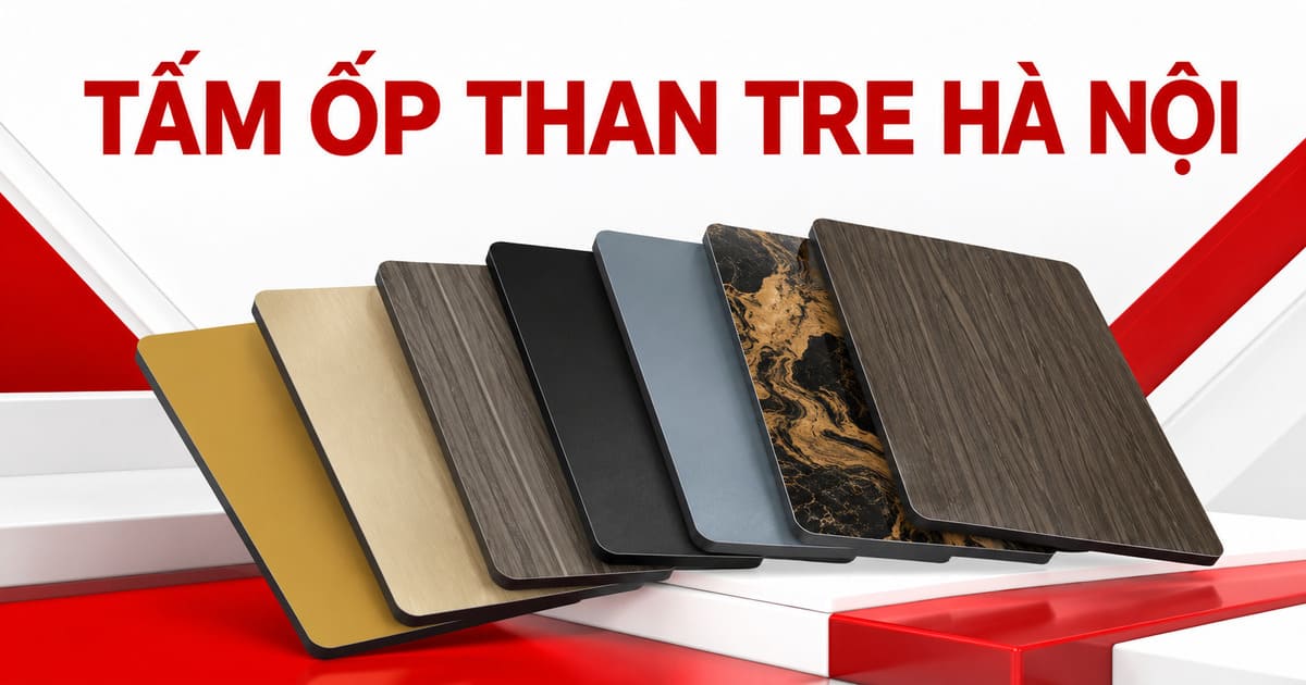 Tấm ốp than tre Hà Nội