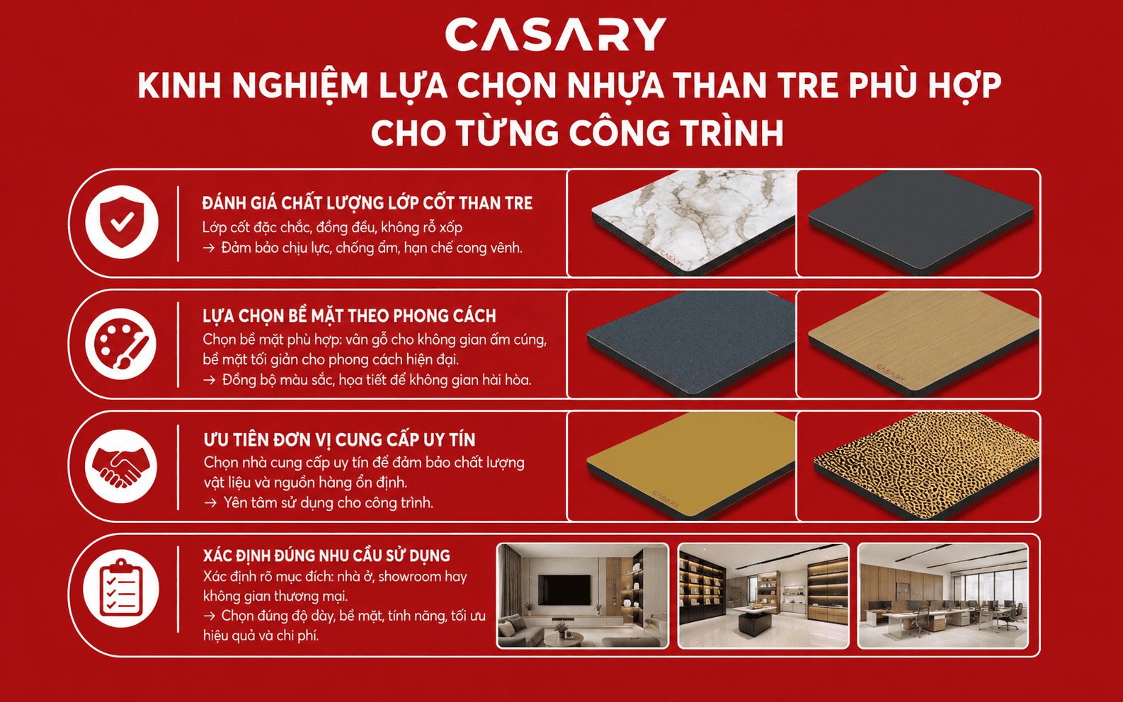 Nhựa than tre là gì? Giải pháp ứng dụng nhựa than tre trong không gian nội thất? 8 Kinh nghiệm lựa chọn nhựa than tre phù hợp