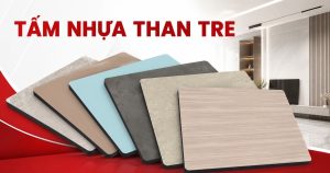 Tấm nhựa than tre