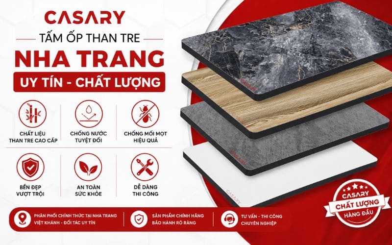 Địa chỉ mua tấm ốp than tre Nha Trang uy tín