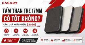 Tấm than tre 17mm