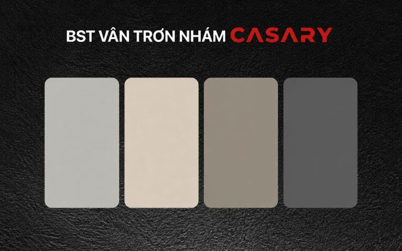 Những tông màu trơn nhám thanh lịch thuộc bảng màu tấm ốp than tre