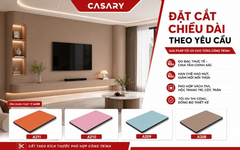Đặt cắt chiều dài tấm than tre theo yêu cầu