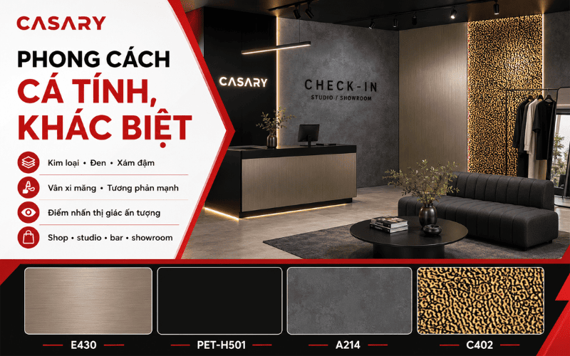 Phong cách cá tính, khác biệt