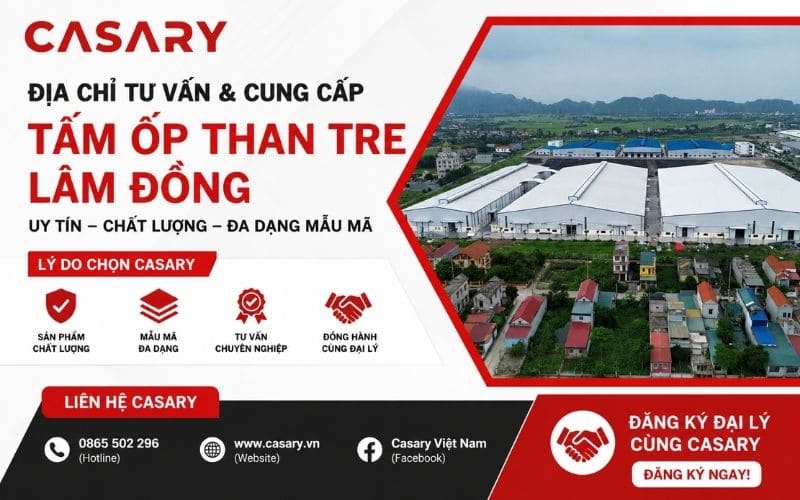 Địa chỉ cung cấp tấm ốp than tre Lâm Đồng uy tín