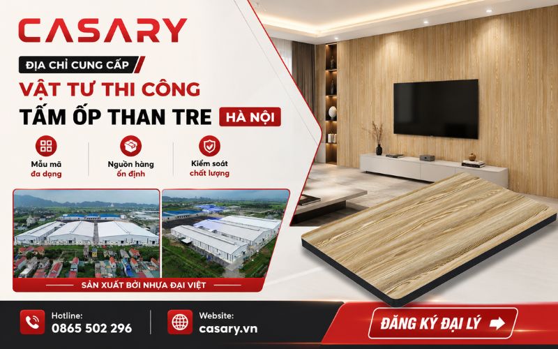 Địa chỉ cung cấp vật tư tấm ốp than tre uy tín