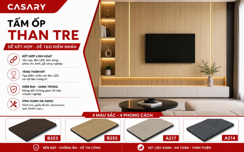 Kết hợp đèn LED tạo điểm nhấn sang trọng cho căn phòng